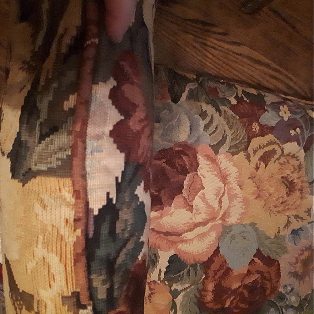 2 large tapestry pillows
